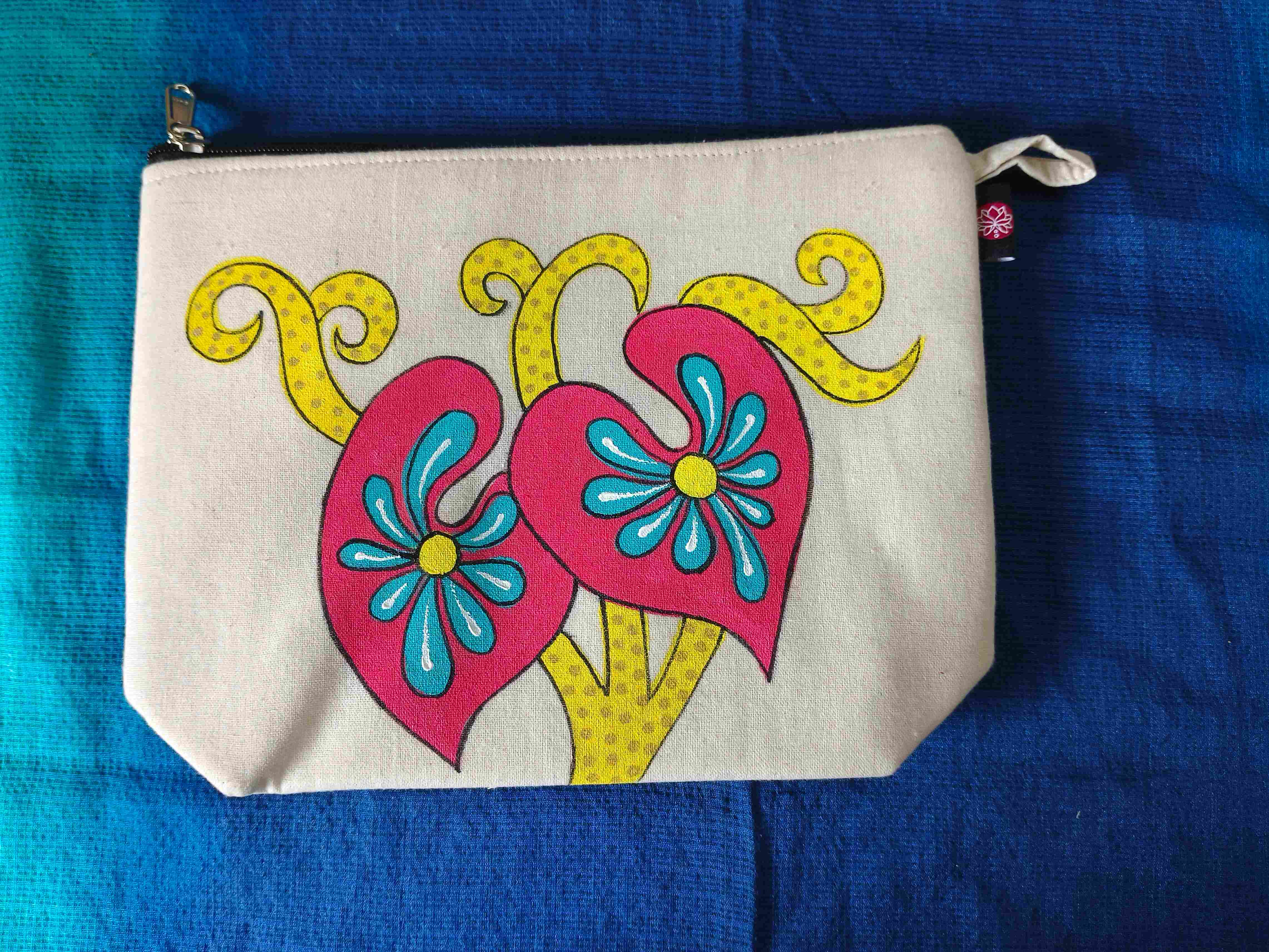 Handpainted Pouch